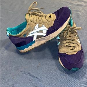 Worn ASICS women’s sneakers